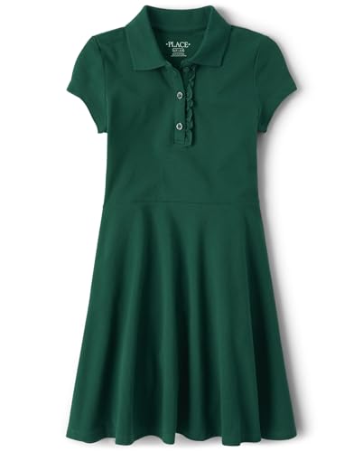 Image of The Children's Place Girls' Pique Polo Dress