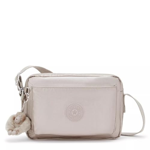 Image of Kipling Women's Abanu Medium Crossbody Bag, Lightweight, Adjustable Nylon Waist Pack with Multi-Compartment Zip Pockets
