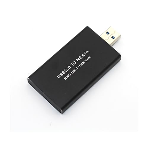 Caja externa para disco SSD mSATA a USB 3.0 portátil miniatura 5