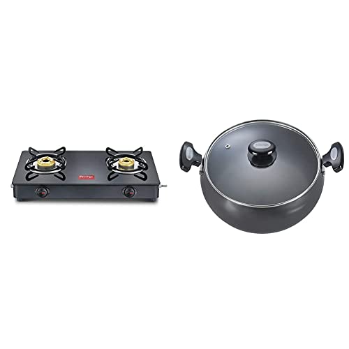 Prestige PIC 20 1200 Watt Induction Cooktop with Push Button (Black