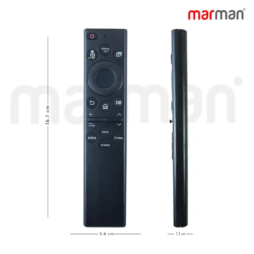 Image of marman Compatible with Samsung TV Remote Control Original Model RM-L1811 Suitable for Smart 4K Full HD QLED Televisions Non Voice Command-Pairing Not Required-Match Key by Key with Original Remote
