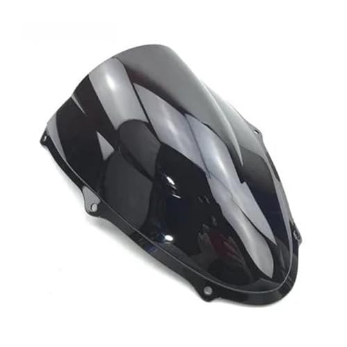 Windabweiser Motorrad Windschild Für Suzuki Für TL1000 Für TL1000R 1998–2003 Doppelkuppel Windschutzscheibe(Zwart)