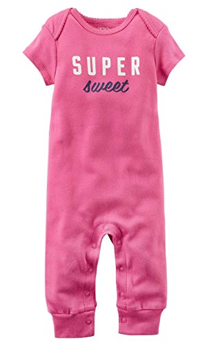 Jumpsuit fille rose Carter's 18 mois - Combinaison pantalon bébé coton