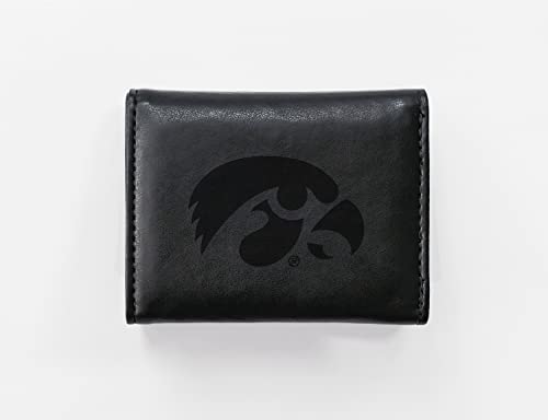 Image of Rico Industries NCAA Laser Engraved Trifold Laser Engraved Tri-Fold Wallet - Men's Accessory