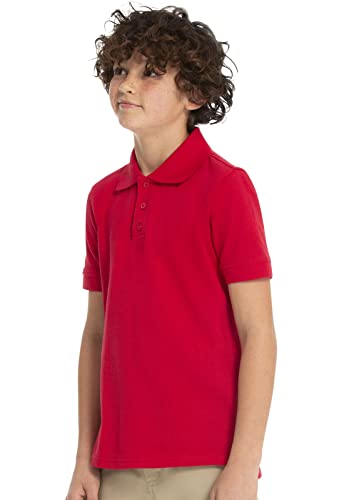 Image of Classroom Girls' Short SLV Pique Polo