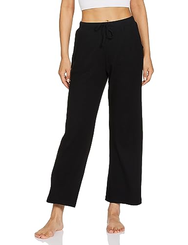 Image of Amazon Brand - Symbol Women's Ankle Length Cotton Blend Waffle Night Pants (Available in Plus Sizes)