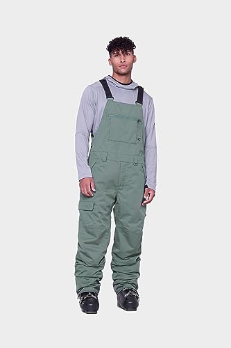 Image of 686 Men's Hot Lap Bib - Insulated Thermal Clothing, Snow & Ski Bibs - Water & Weather Resistant