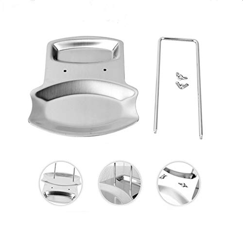 Echi 2 In 1 Progressive Lid And Spoon Rest,Multifunctional Lid And Spoon Holder,High Quality Food-Grade Thick Stainless Steel #TOP5