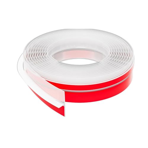 BE-TOOL T-Shaped Door Draft Stopper, 1.97 in x 19.69 Ft Strong Adhesive Door Draft Stopper, for Windows Gaps, Weather Stripping Seal Strip Shower Sweep