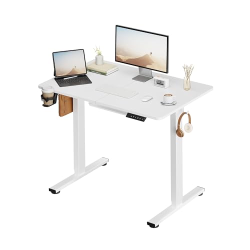 Amazon | SANODESK 電動昇降式 E150 高さ調節デスク パソコンラック PC