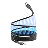 Statik MagStack Pro USB C to USB C Cable, Magnetic Type C Charger Fast Charging Cord, On The Go Magnetic Charging Cable for Car, Compatible with 16 Pro Max, 15, Galaxy S21 S20 Ultra, 100W 3FT/1M