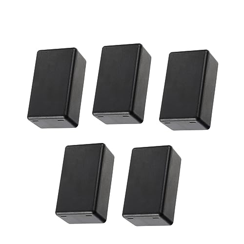 OSALADI 5-Pack Waterproof Electric Box Abs Plastic Project Case 61x36x25mm Water Junction Box for Outdoor Use