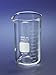 Corning Pyrex Borosilicate Glass Tall Form Berzelius Beakers with Spout, Graduated, 200ml Capacity (Case of 48)