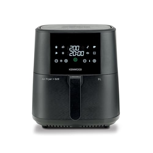 Image of KENWOOD Digital Air Fryer With Rapid Hot Air Circulation For Frying, Grilling, Broiling, Roasting, Baking And Toasting (9L)