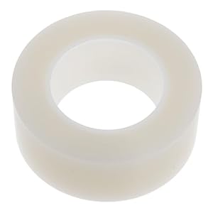 Zerodeko Transparente PE-Statikfolie Klebebandrolle