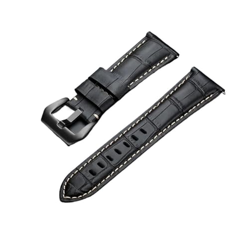vXgbv 20mm 22mm 24mm 26mm Y voh ubN uE u[ U[ voh(Black-Black Buckle,22mm)