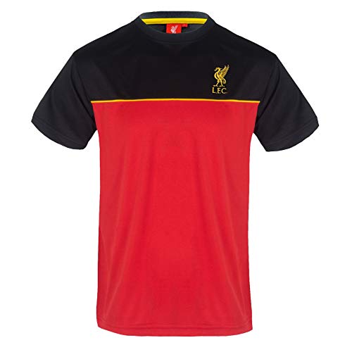 Liverpool FC Mens T-Shirt Poly Official Football Gift