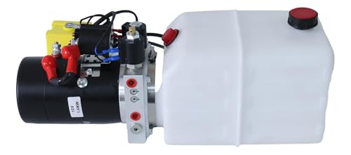 Image of Hydraulic Pump DC-4499, 6 Quart Double Acting 12V Compatible with Dump Trailers (DC36)