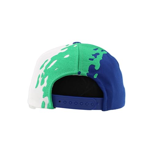 Image of ZHATS NHL Unisex-Adult NHL Officially Licensed Adjustable Snapback Hat Flat Bill Z11 Retro Paintbrush