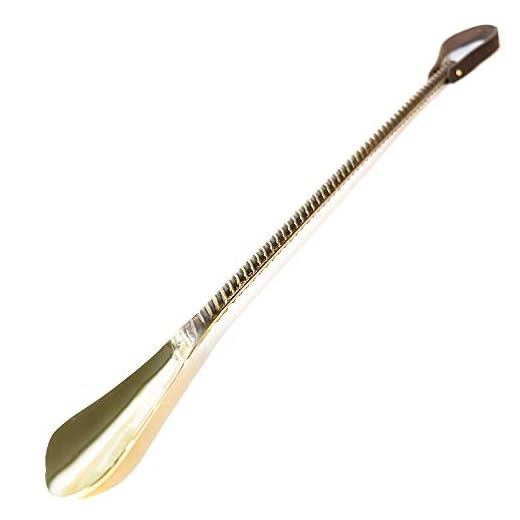 Shoehorn Crazy Extra long solid brass shoehorn