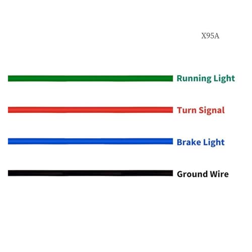 Luz LED trasera con intermitente integrado de alta potencia para gama Softail 2