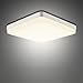 Plafoniera LED Soffitto 36W, EASY EAGLE Lampada Plafoniere Quadrato 3240LM 4000K Luce Bianco Neutro per Camera da Letto, Cucina, Soggiorno, Ufficio, Balcone, Bagno