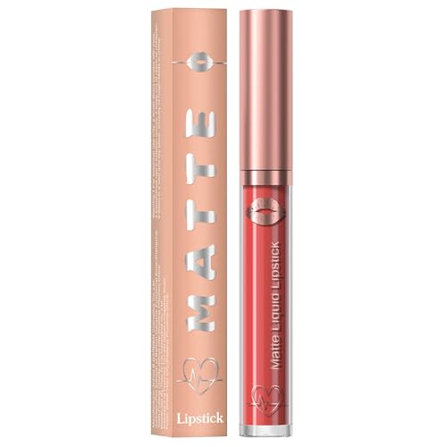 Pintalabios de 18 colores, resistente al agua, de larga duración, 2,5 ml, tamaño único