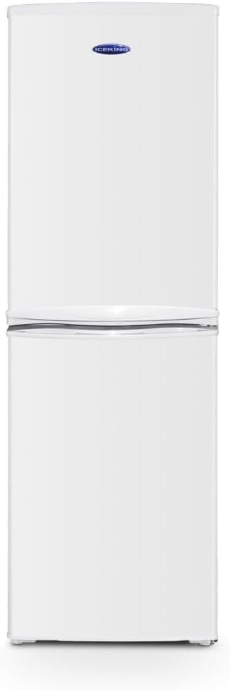 IK8951EW Freestanding Fridge Freezer, 50/50 Split, 142L Capacity, White, Auto Defrost, Reversible Doors, Energy Efficient, Quiet Operation – Ideal for Kitchen or Utility Room
