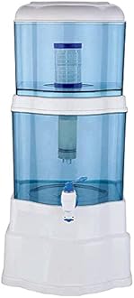 JB HomeZ Non-Electric Ultra Filtration (UF) Based Gravity Water Filter and Purifier With 15 Litre (8+7 Litre Combined) Storage and Plastic Tap (UF Gravity) Model No C&M-59