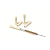 Heathrow Scientific HD20622A Rubber Natural Small Latex Dropper, 43mm Length, 1mL Volume Pack of 72