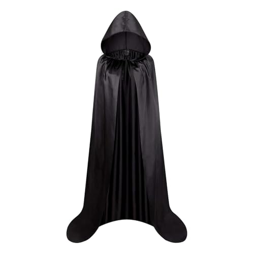 Colorful House Unisex Hooded Full Length Robe Christmas Halloween Cloak Party Costume Cape