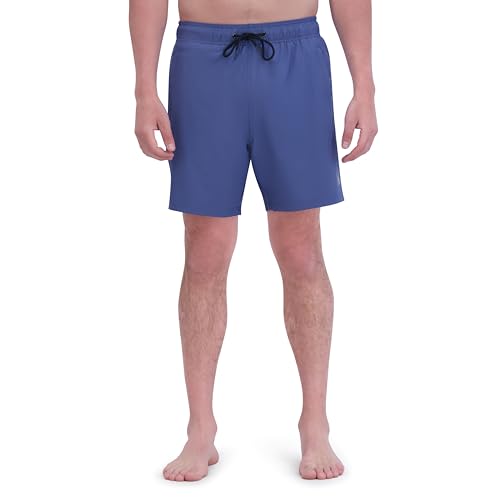 Spyder Men's Swim Trunks, Stretch, Quick-Dry, 7-inch Board Shorts, UPF 50+, Compression Boxer Liner4