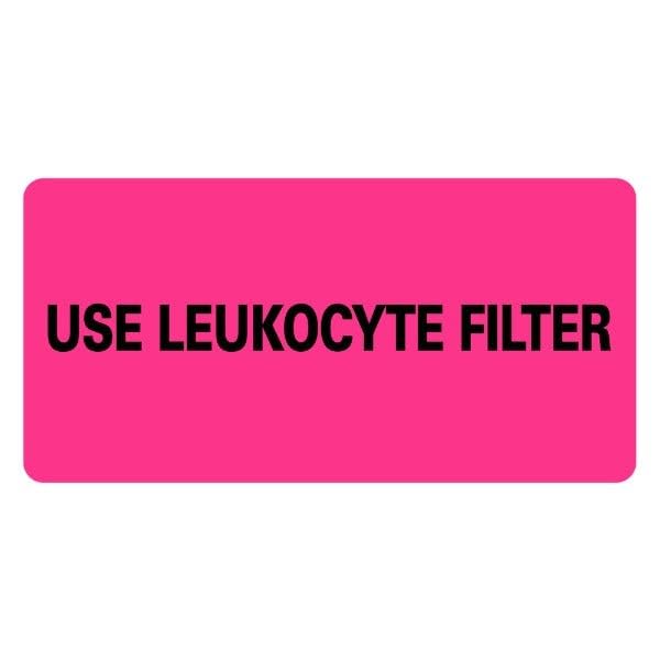 LabelValue | USE LEUKOCYTE Filter Medical Labels LV-MBB27
