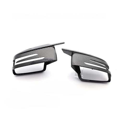 �J�[�{���t�@�C�o�[���u���b�N�T�C�h�~���[�J�o�[�����p �����Z�f�X�x���c W204 E W212 W176 W246 CLS C218 GLA X156 ABS�Ή�(Carbon Pattern)