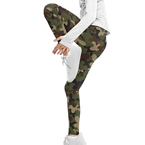 Wanyint Novelty Girls' Yoga Leggings Pants Full Length Athletic Trousers High Waist Tummy Control2