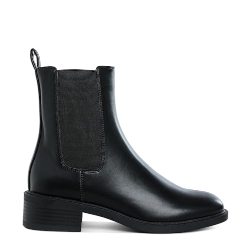 Tripoli Stacked Heel Chelsea Boots
