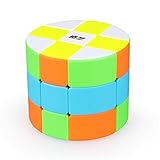 ● La forma del cilindro hace que el Speed Cube sea más interesante. para que puedas sacarlo y mantener la diversión. Puede disfrutarlos mientras pasa el tiempo en una tarde de ocio.