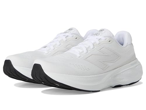 New Balance Women's Fresh Foam X 880 V15 Running Shoe, White/Sea Salt/Black, 9 M