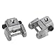 Dytabepl 2 Pack -Laubsäge Dekupiersäge, Stiftloser Sägeblattadapter, Dekupiersägeblatt-Halter, Metallhalter für Obere/Untere Sägeblätter, Umrüstsatz für Dekupiersägeblätter