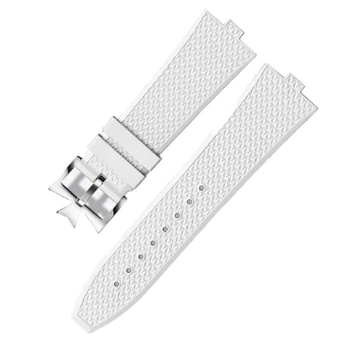 Bracelet de montre caoutchouc FKM 7mm compatible Vacheron Constantin 4500V 5500V