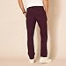 Amazon Essentials Men's Athletic-Fit Chino Pants, Burgundy, 42W x 34L