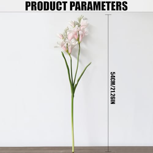 Fleur artificielle en polyuréthane durable pour vase haut de salon
