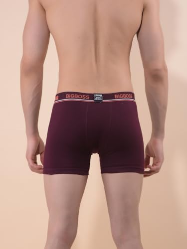 Image of Dollar Bigboss Men's Solid Cotton Trunk (Colour May Vary)