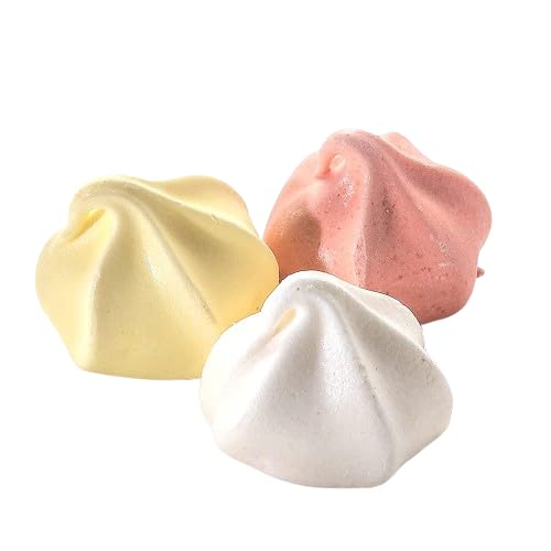 Niamaras Rainbow Vanilla Meringue Cookies Ounce Colorful Vanilla