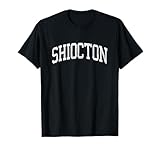 Shiocton Wisconsin WI Vintage Athletic Sports Design T-Shirt
