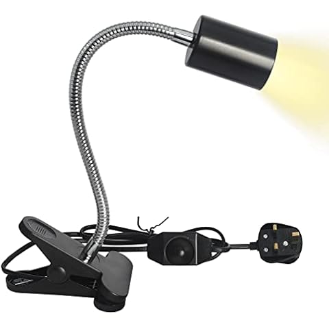 Homvik Heat Lamps Reptile Terrarium Basking Lights with 2 Light Bulb UVA UVB E27 25W 50W Heat Spotlight for Terrarium Tortoise Snake Lizard Spider Gecko Cover