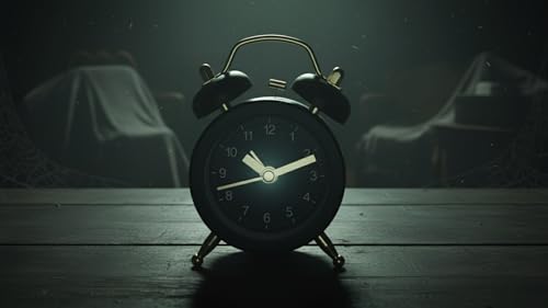 Image of BUQARO Retro Twin Bell Alarm Clock - Metal Body Mini Vintage Table Clock with Soft Alarm Sound for Kids, Students & Gifting (Small Size | Black)