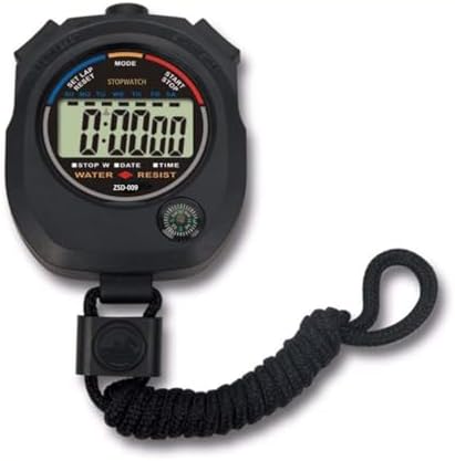 Multi-Function Digital Sport Stopwatch Timer, 2 Pack, Large LED Display with Date Time and Alarm Function, for Sports Coaches Fitness Coaches and Referees (1) image 3