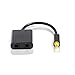 DAXGD Digital Toslink Fibre Optique Audio câble Adaptateur, Splitter 1 en 2 Out Splitter Adaptateur