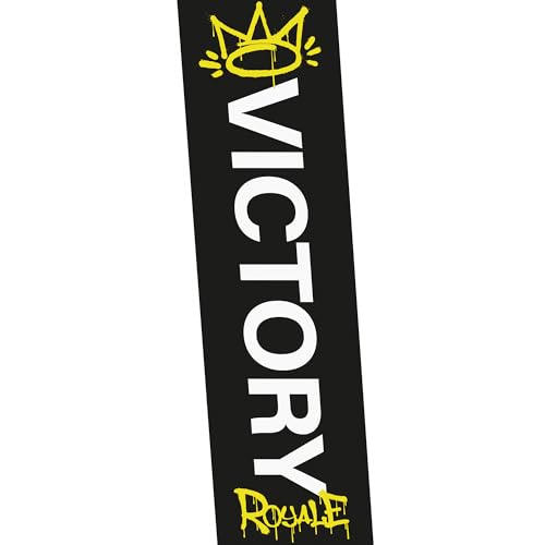 Image of Fortnite Victory Royale Adhesive Vinyl Decal - Fun Fortnite Sticker for Laptop or Car